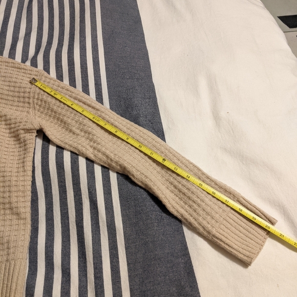 Everlane Belgian Waffle Recashmere Henley in Canvas XXS NWOT - Picture 13 of 14